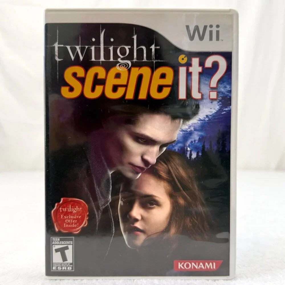 Nintendo Wii Twilight Scene it? Game 2009 Konami